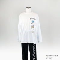 バタフライロゴ ルーズロングスリーブ Tシャツ