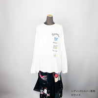 バタフライロゴ ルーズロングスリーブ Tシャツ