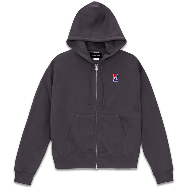 ボックスジップアップフーディー