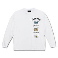 バタフライロゴ ルーズロングスリーブ Tシャツ