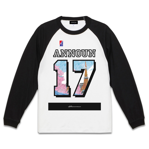 ラグランロングスリーブ Tシャツ