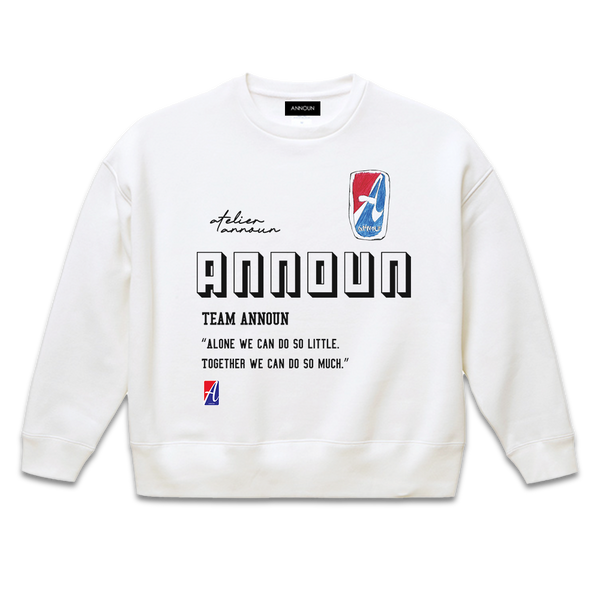 ルーズ スエットシャツ