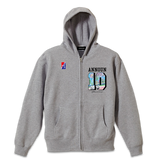 ジップアップフーディー