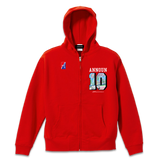 ジップアップフーディー