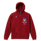 ジップアップフーディー