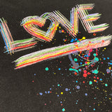 LOVEペインティングロングスリーブ Tシャツ