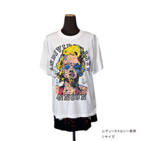ペインティングフェイス Tシャツ/3