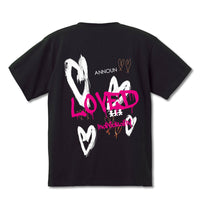 ハート  LOVED Tシャツ