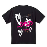 ハート  LOVED Tシャツ