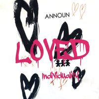ハート  LOVED Tシャツ