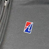 ボックスジップアップフーディー