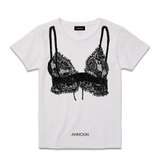 Tシャツ レディースシルエット