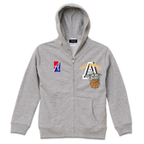 KIDS ジップアップフーディー