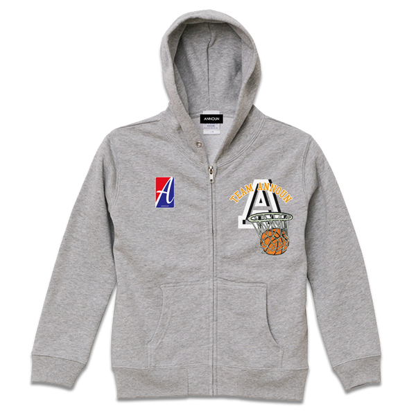 KIDS ジップアップフーディー